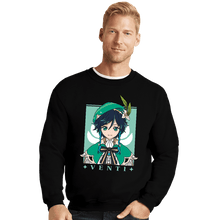 Load image into Gallery viewer, Shirts Crewneck Sweater, Unisex / Small / Black Venti