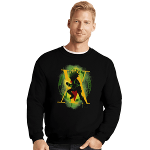 Shirts Crewneck Sweater, Unisex / Small / Black Gon