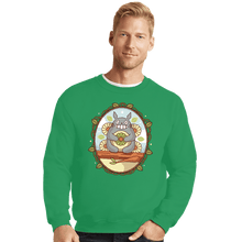 Load image into Gallery viewer, Shirts Crewneck Sweater, Unisex / Small / Irish Green True Natural Friendship