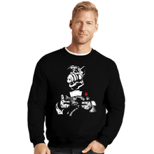 Load image into Gallery viewer, Shirts Crewneck Sweater, Unisex / Small / Black Cat Father