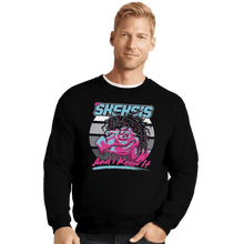 Load image into Gallery viewer, Shirts Crewneck Sweater, Unisex / Small / Black Skeksis And I Know It