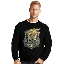 Load image into Gallery viewer, Shirts Crewneck Sweater, Unisex / Small / Black Emblem Of The Mercenary
