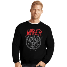 Load image into Gallery viewer, Shirts Crewneck Sweater, Unisex / Small / Black The Wild End