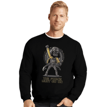 Load image into Gallery viewer, Shirts Crewneck Sweater, Unisex / Small / Black The Force Must Go On