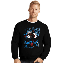 Load image into Gallery viewer, Daily_Deal_Shirts Crewneck Sweater, Unisex / Small / Black Multiverse Spider

