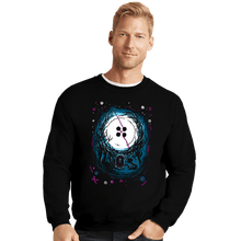 Load image into Gallery viewer, Daily_Deal_Shirts Crewneck Sweater, Unisex / Small / Black Dangerous Wishes