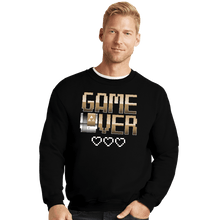 Load image into Gallery viewer, Shirts Crewneck Sweater, Unisex / Small / Black Game Over