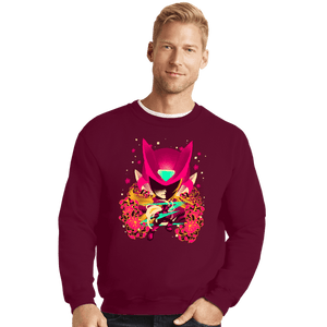 Daily_Deal_Shirts Crewneck Sweater, Unisex / Small / Maroon Zero Memories
