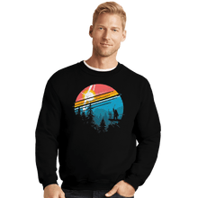 Load image into Gallery viewer, Shirts Crewneck Sweater, Unisex / Small / Black Galactic Victory