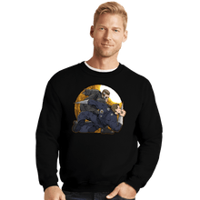 Load image into Gallery viewer, Secret_Shirts Crewneck Sweater, Unisex / Small / Black Terminator Punch