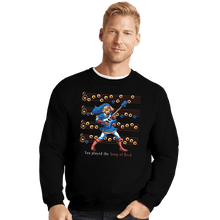 Load image into Gallery viewer, Shirts Crewneck Sweater, Unisex / Small / Black Song Of Rock