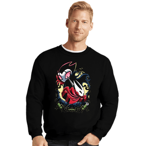 Daily_Deal_Shirts Crewneck Sweater, Unisex / Small / Black Silksong