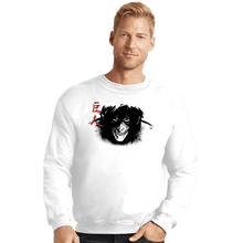 Load image into Gallery viewer, Shirts Crewneck Sweater, Unisex / Small / White Titan Ink