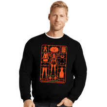 Load image into Gallery viewer, Daily_Deal_Shirts Crewneck Sweater, Unisex / Small / Black Nami Model Sprue