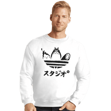 Load image into Gallery viewer, Shirts Crewneck Sweater, Unisex / Small / White Studio Brand