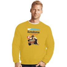Load image into Gallery viewer, Shirts Crewneck Sweater, Unisex / Small / Gold Kenshiros