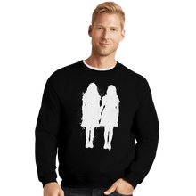 Load image into Gallery viewer, Shirts Crewneck Sweater, Unisex / Small / Black The Shining Twins
