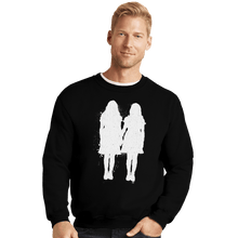 Load image into Gallery viewer, Shirts Crewneck Sweater, Unisex / Small / Black The Shining Twins