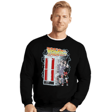 Load image into Gallery viewer, Shirts Crewneck Sweater, Unisex / Small / Black Back to the Phone Booth