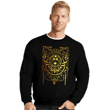 Load image into Gallery viewer, Daily_Deal_Shirts Crewneck Sweater, Unisex / Small / Black The Twilight Hero