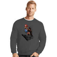 Load image into Gallery viewer, Shirts Crewneck Sweater, Unisex / Small / Charcoal Gaming King
