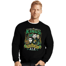 Load image into Gallery viewer, Shirts Crewneck Sweater, Unisex / Small / Black King's Ale