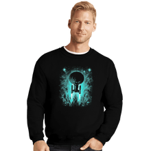Load image into Gallery viewer, Shirts Crewneck Sweater, Unisex / Small / Black Voyages In Space