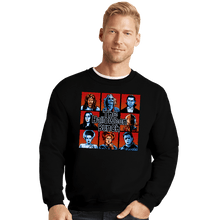 Load image into Gallery viewer, Daily_Deal_Shirts Crewneck Sweater, Unisex / Small / Black Halloween Bunch