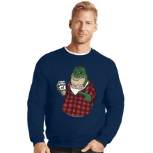 Load image into Gallery viewer, Shirts Crewneck Sweater, Unisex / Small / Navy Not The Mama