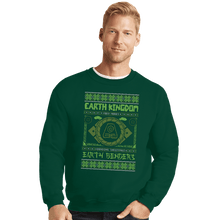 Load image into Gallery viewer, Shirts Crewneck Sweater, Unisex / Small / Forest Earth Kingdom Ugly Sweater
