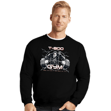 Load image into Gallery viewer, Shirts Crewneck Sweater, Unisex / Small / Black T-800 Gym