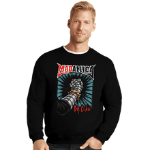 Load image into Gallery viewer, Secret_Shirts Crewneck Sweater, Unisex / Small / Black Madallica