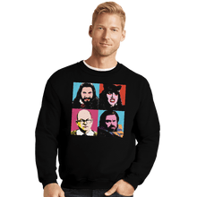 Load image into Gallery viewer, Shirts Crewneck Sweater, Unisex / Small / Black Warhol Vampires