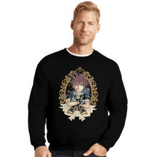 Load image into Gallery viewer, Shirts Crewneck Sweater, Unisex / Small / Black Wholehearted