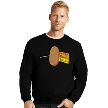 Load image into Gallery viewer, Shirts Crewneck Sweater, Unisex / Small / Black Dark Side Of The Tater