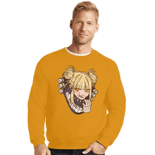 Load image into Gallery viewer, Shirts Crewneck Sweater, Unisex / Small / Gold Himiko