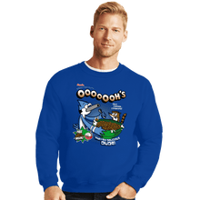 Load image into Gallery viewer, Shirts Crewneck Sweater, Unisex / Small / Royal Blue Regular Cereal