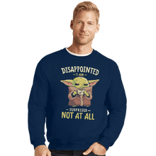 Load image into Gallery viewer, Shirts Crewneck Sweater, Unisex / Small / Navy Not At All