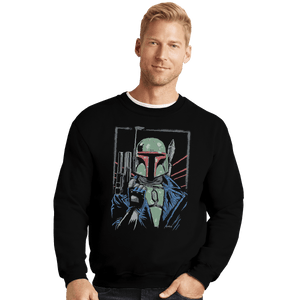 Shirts Crewneck Sweater, Unisex / Small / Black Hunternator