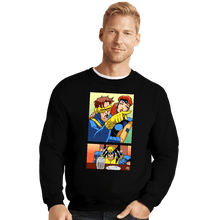 Load image into Gallery viewer, Secret_Shirts Crewneck Sweater, Unisex / Small / Black Mutant Yelling!
