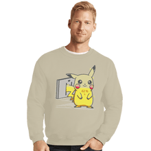 Load image into Gallery viewer, Shirts Crewneck Sweater, Unisex / Small / Natural Charge