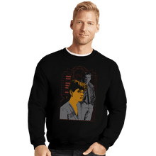 Load image into Gallery viewer, Shirts Crewneck Sweater, Unisex / Small / Black Noir Lovers