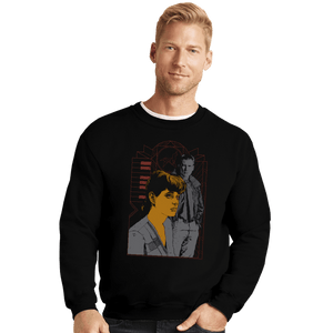 Shirts Crewneck Sweater, Unisex / Small / Black Noir Lovers