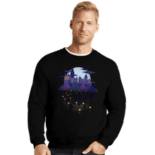 Load image into Gallery viewer, Daily_Deal_Shirts Crewneck Sweater, Unisex / Small / Black Wizard Castle