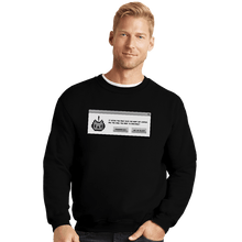 Load image into Gallery viewer, Shirts Crewneck Sweater, Unisex / Small / Black Alert Cat