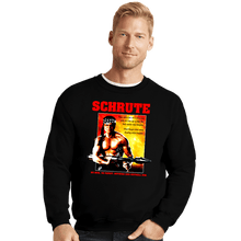 Load image into Gallery viewer, Secret_Shirts Crewneck Sweater, Unisex / Small / Black Dwight Rambo