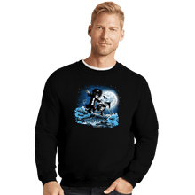 Load image into Gallery viewer, Daily_Deal_Shirts Crewneck Sweater, Unisex / Small / Black Dream And Death