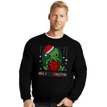 Load image into Gallery viewer, Shirts Crewneck Sweater, Unisex / Small / Black Have A Dice Christmas