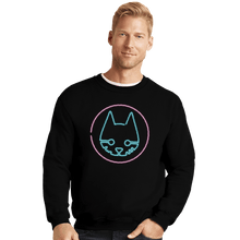 Load image into Gallery viewer, Daily_Deal_Shirts Crewneck Sweater, Unisex / Small / Black Neon Stray