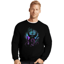 Load image into Gallery viewer, Shirts Crewneck Sweater, Unisex / Small / Black Ursula Art